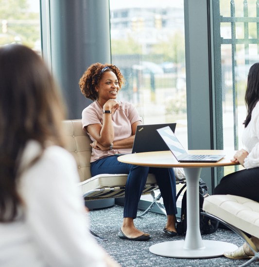 Colleagues at table 2